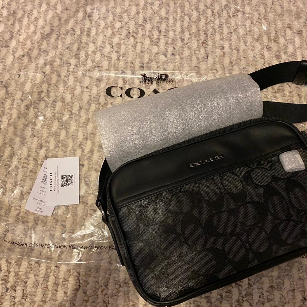 Coach Graham Crossbody In Signature Canvas - Picture 4 of 7